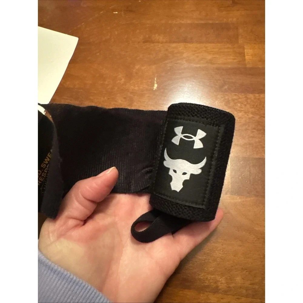 UA Project Rock Unisex Wrist Wraps NEW